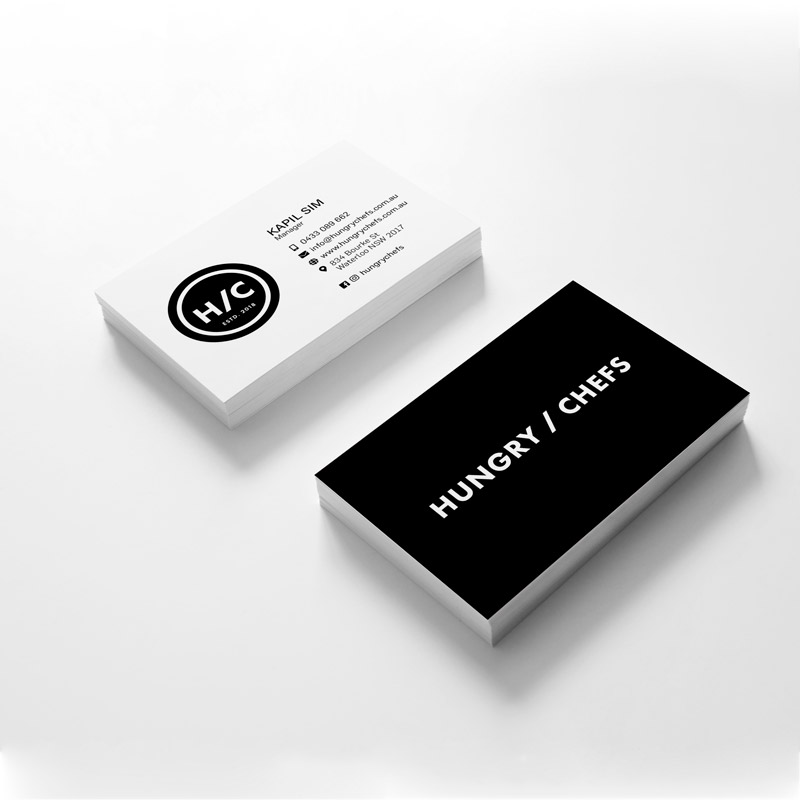 350 GSM Matt Cello Business Cards with smooth matte finish and premium print quality
